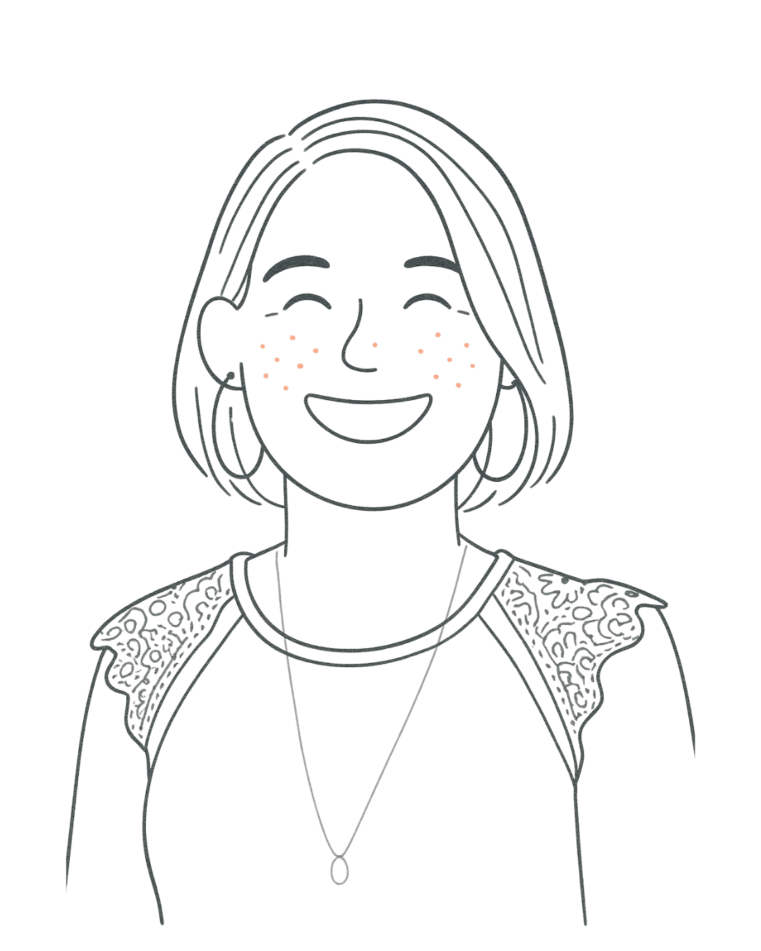 Illustration de Nelly Bauri, responsable RH de NOUNOU 19, accompagnant un bébé