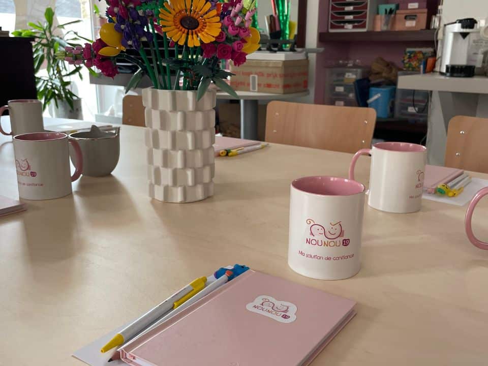 Salle de formation de NOUNOU 19 destinée aux formations des gardes d’enfants à domicile